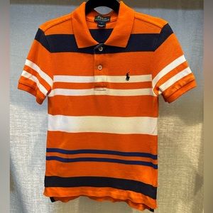 Ralph Lauren Boys Orange Polo